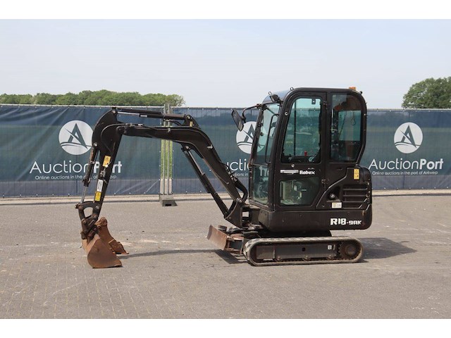 Rupsgraafmachine hyundai robex r18-9ak diesel - afbeelding 1 van  1