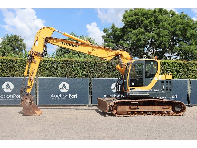 Rupsgraafmachine hyundai robex145lcr-9 diesel 115kw 2010 - afbeelding 1 van  1