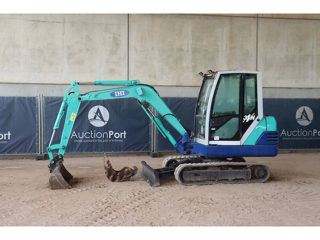 Rupsgraafmachine ihi 35n2 diesel 26.5pk - afbeelding 1 van  1