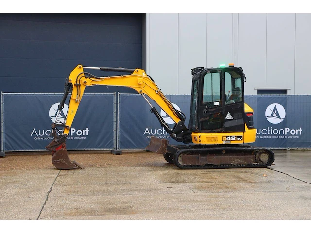 Rupsgraafmachine jcb 48z-1 diesel 35.7kw - afbeelding 1 van  1