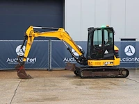 Rupsgraafmachine jcb 48z-1 diesel 35.7kw