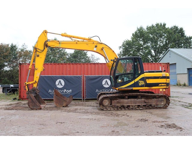 Rupsgraafmachine jcb js160l diesel 95kw - afbeelding 1 van  1