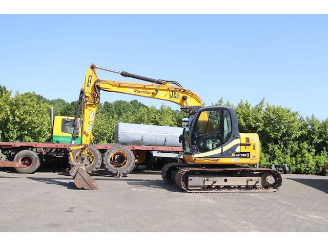Rupsgraafmachine jcb jz140 diesel 73kw 2008 - afbeelding 1 van  1