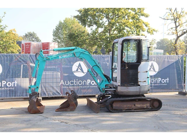Rupsgraafmachine kobelco sk25sr diesel - afbeelding 1 van  1