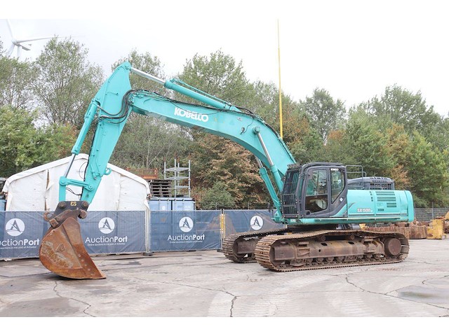 Rupsgraafmachine kobelco sk500lc-9 diesel 2014 - afbeelding 1 van  1