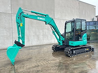 Rupsgraafmachine kobelco sk55srx-6 diesel 2016 - afbeelding 1 van  1