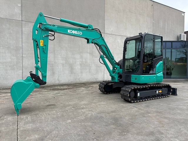 Rupsgraafmachine kobelco sk55srx-6 diesel 29.6kw 2016 - afbeelding 1 van  1