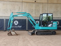Rupsgraafmachine kobelco sk60-8 diesel 53kw 2015 - afbeelding 1 van  1