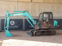 Rupsgraafmachine kobelco sk60-c diesel 2012 - afbeelding 1 van  1