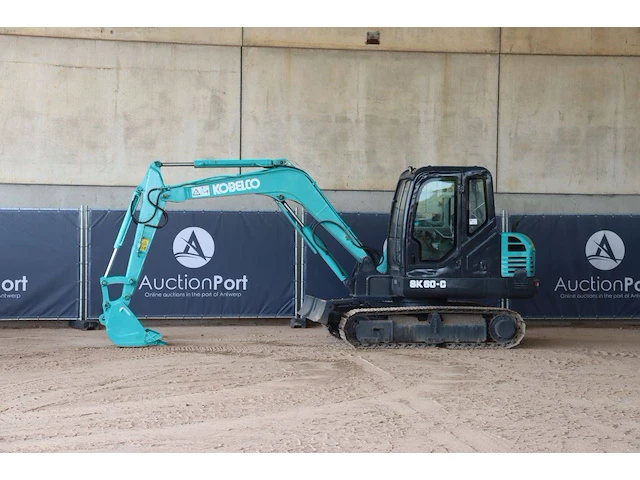 Rupsgraafmachine kobelco sk60-c diesel 42kw 2013 - afbeelding 1 van  1