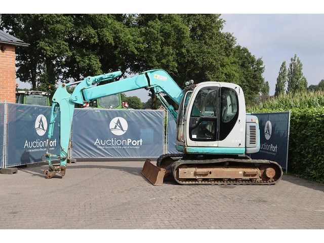 Rupsgraafmachine kobelco sk70sr-1e diesel 2008 - afbeelding 1 van  1