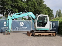 Rupsgraafmachine kobelco sk70sr-1e diesel 2008 - afbeelding 1 van  1
