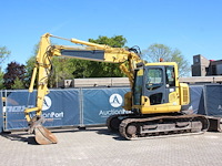Rupsgraafmachine komatsu pc138us-8 diesel 68.4kw 2008 - afbeelding 1 van  1