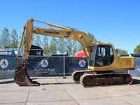 Rupsgraafmachine komatsu pc160-6x diesel 78kw 2000 - afbeelding 1 van  1