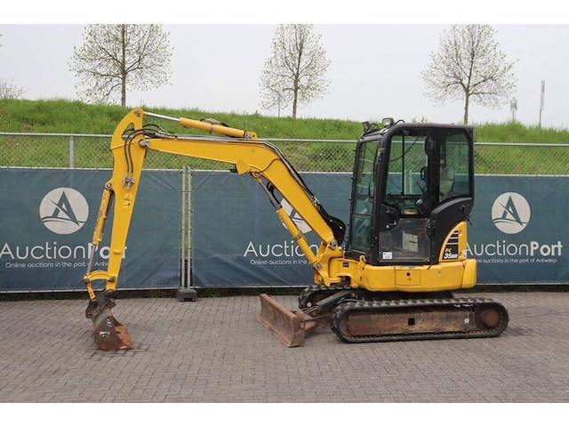 Rupsgraafmachine komatsu pc35mr-5 diesel 2018 - afbeelding 1 van  1