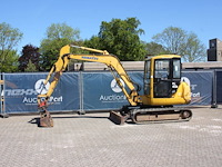 Rupsgraafmachine komatsu pc45r-8 diesel 28.3kw 2003 - afbeelding 1 van  1