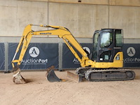 Rupsgraafmachine komatsu pc55mr diesel 29.5kw 2017 - afbeelding 1 van  1