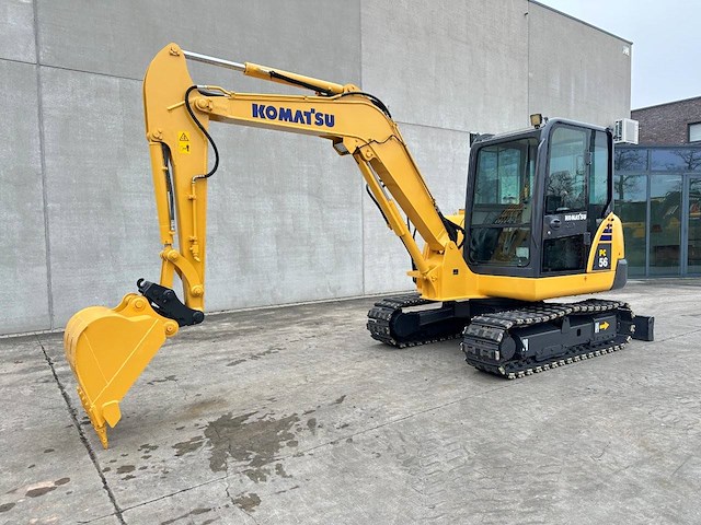 Rupsgraafmachine komatsu pc56-7 diesel 2017 - afbeelding 1 van  1
