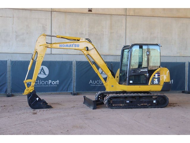 Rupsgraafmachine komatsu pc56-7 diesel 2020 - afbeelding 1 van  1