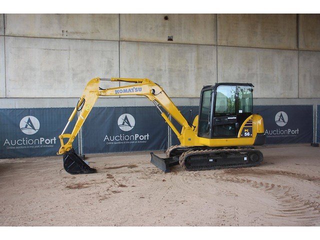 Rupsgraafmachine komatsu pc56-7 diesel 2020 - afbeelding 1 van  1