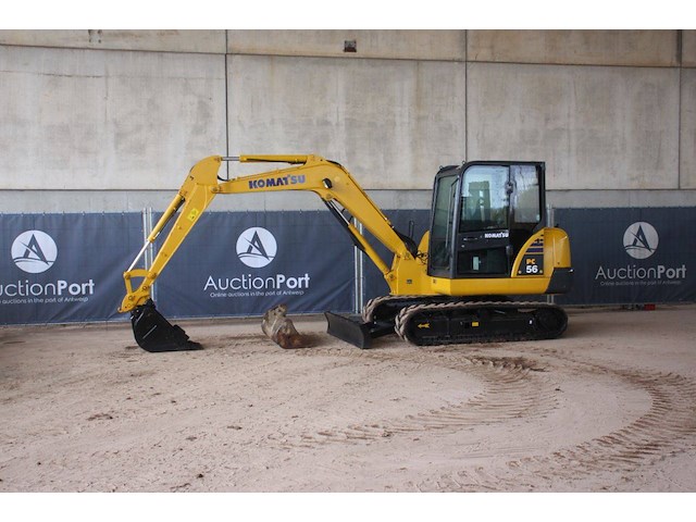 Rupsgraafmachine komatsu pc56-7 diesel 34.5kw 2020 - afbeelding 1 van  1