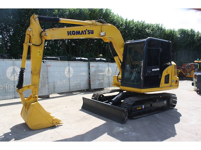 Rupsgraafmachine komatsu pc70-8 diesel 51kw 2016 - afbeelding 1 van  1