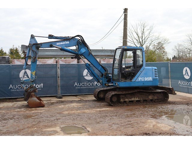 Rupsgraafmachine komatsu pc95 diesel 55kw 1996 - afbeelding 1 van  1