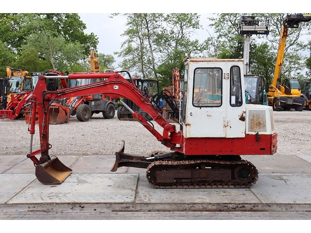 Rupsgraafmachine kubota kh-14 diesel 19kw 1983 - afbeelding 1 van  1