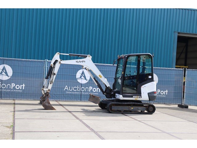 Rupsgraafmachine kubota kx030-4 diesel 17.7kw 2018 - afbeelding 1 van  1