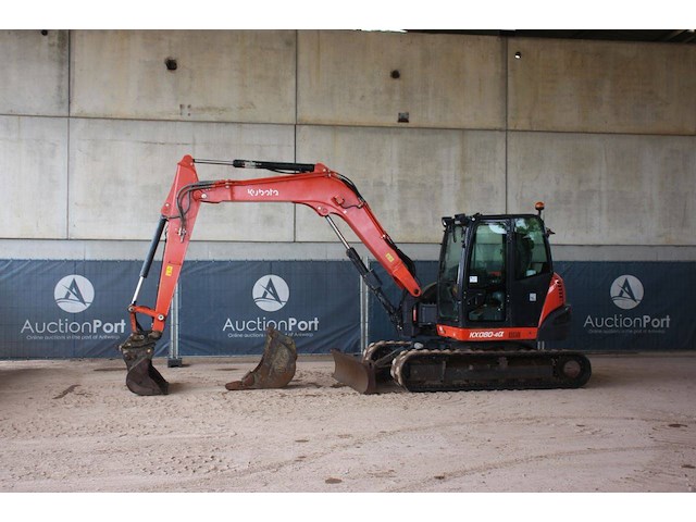 Rupsgraafmachine kubota kx080-4α diesel 46.5kw 2019 - afbeelding 1 van  1