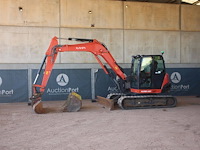 Rupsgraafmachine kubota kx080-4α2 diesel 46.5kw 2019 - afbeelding 1 van  1