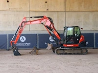 Rupsgraafmachine kubota kx080-4a diesel 46.5kw 2017