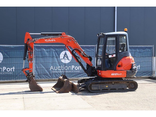 Rupsgraafmachine kubota kx121-3α diesel 29.4kw 2015 - afbeelding 1 van  1