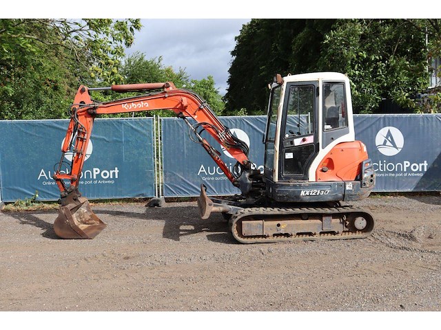 Rupsgraafmachine kubota kx121-3α diesel 29kw 2007 - afbeelding 1 van  1
