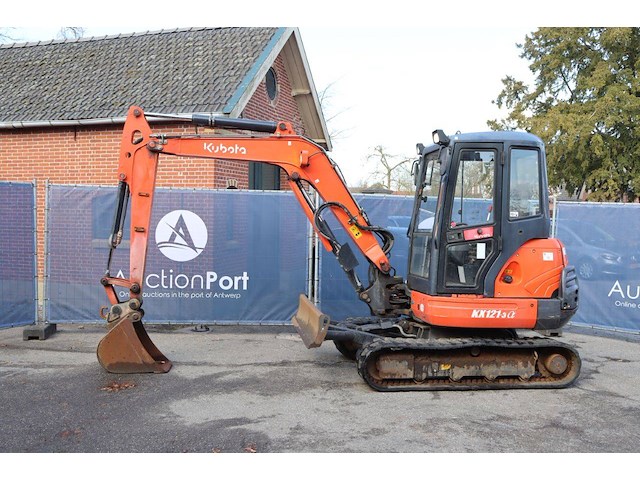 Rupsgraafmachine kubota kx121-3α diesel 29kw 2015 - afbeelding 1 van  1