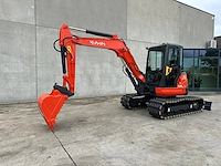 Rupsgraafmachine kubota kx155-3sz diesel 2012 - afbeelding 1 van  1