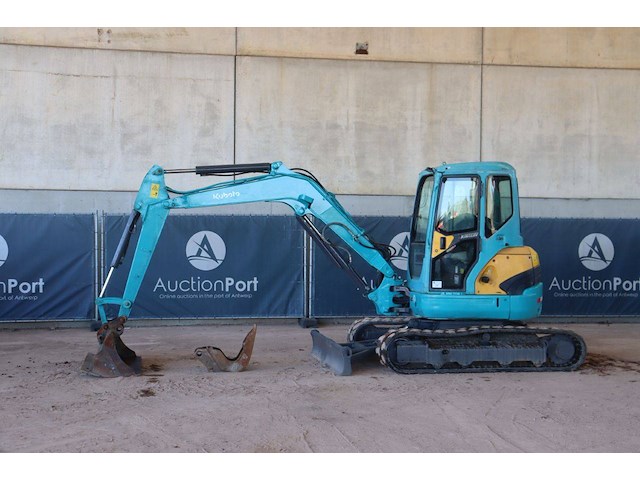 Rupsgraafmachine kubota kx155-3sz diesel 2012 - afbeelding 1 van  1