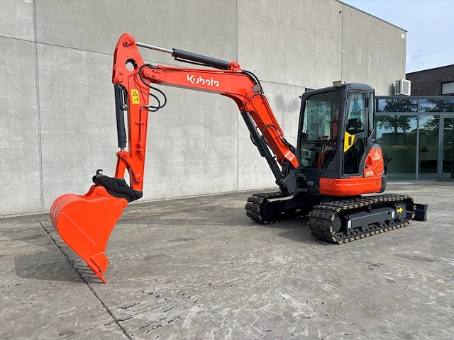 Rupsgraafmachine kubota kx155-3sz diesel 2012 - afbeelding 1 van  1