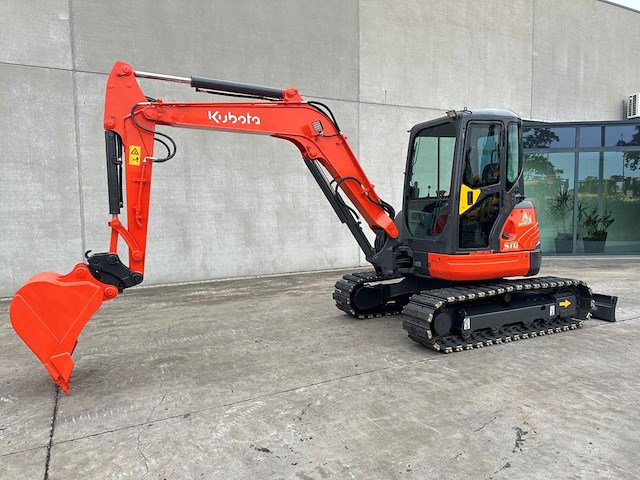 Rupsgraafmachine kubota kx155-3sz diesel 2012 - afbeelding 1 van  1