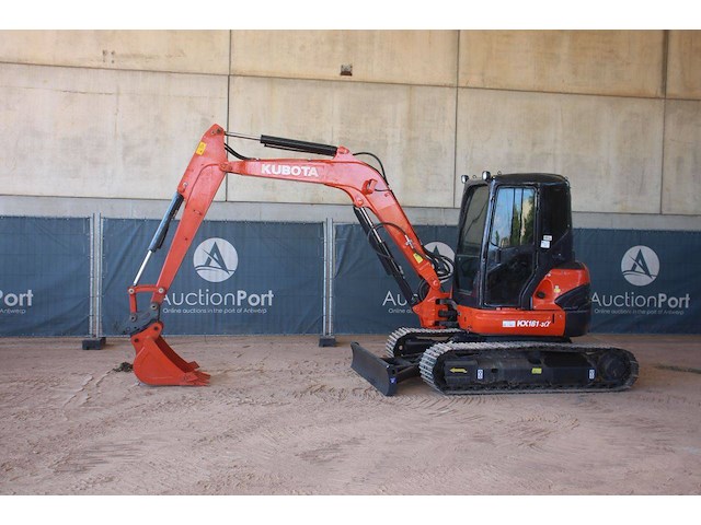 Rupsgraafmachine kubota kx155-3sz diesel 34kw 2022 - afbeelding 1 van  1