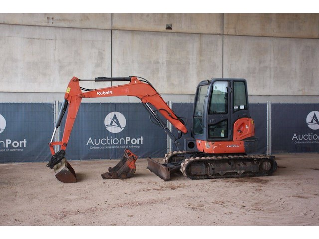 Rupsgraafmachine kubota kx155-5 diesel 29.2kw 2019 - afbeelding 1 van  1