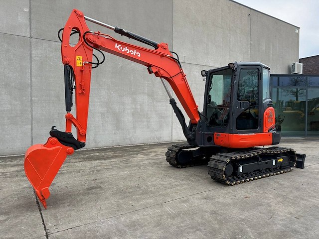Rupsgraafmachine kubota kx165-5 diesel 2014 - afbeelding 1 van  1