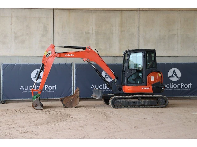 Rupsgraafmachine kubota kx165-5 diesel 35.5kw 2014 - afbeelding 1 van  1