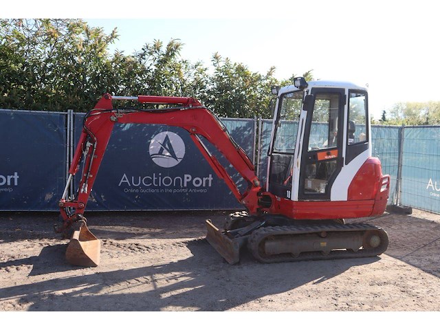 Rupsgraafmachine kubota kx61-3 diesel 18.2kw 2007 - afbeelding 1 van  1