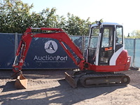Rupsgraafmachine kubota kx61-3 diesel 18.2kw 2007 - afbeelding 1 van  1