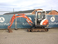 Rupsgraafmachine kubota kx61-3 diesel 18.2kw 2009 - afbeelding 1 van  1
