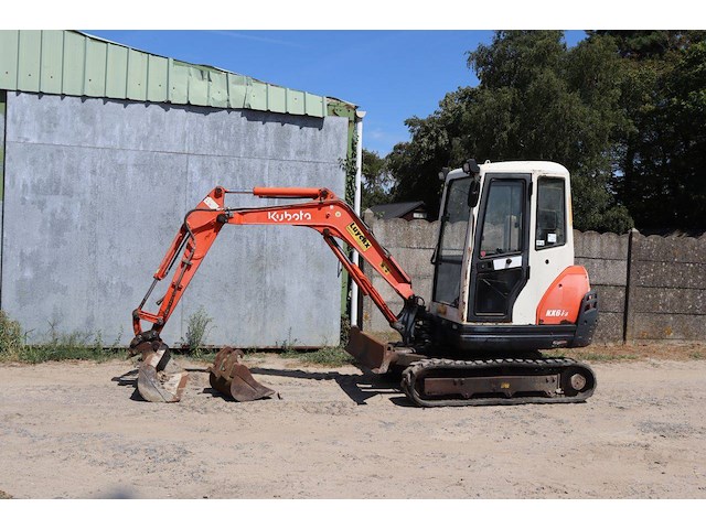 Rupsgraafmachine kubota kx61-3 diesel 18.2kw 2010 - afbeelding 1 van  1
