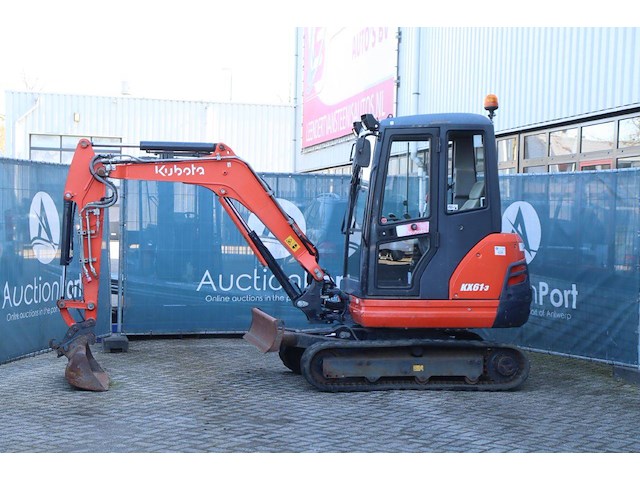 Rupsgraafmachine kubota kx61-3 diesel 2017 - afbeelding 1 van  1