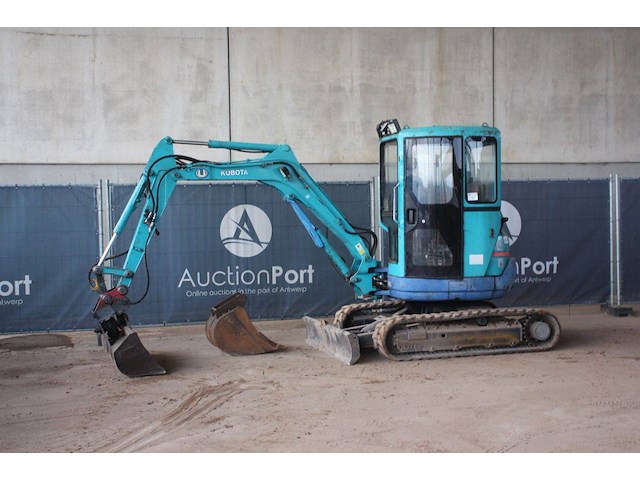 Rupsgraafmachine kubota u-35 diesel 18.4kw - afbeelding 1 van  1