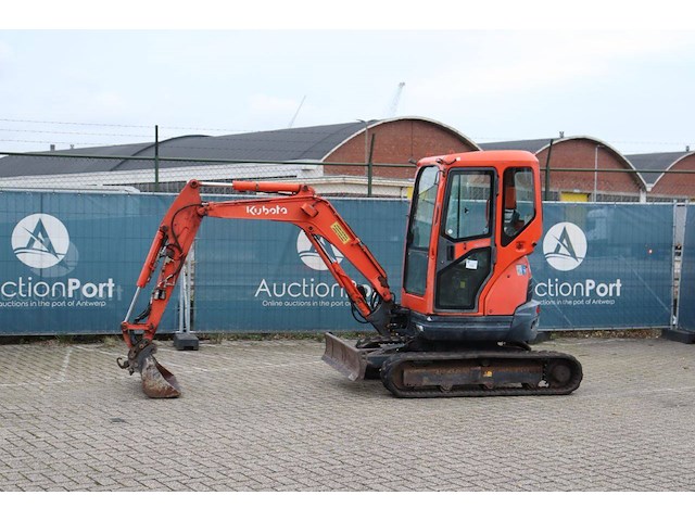 Rupsgraafmachine kubota u20-3s diesel 15.5kw 2007 - afbeelding 1 van  1